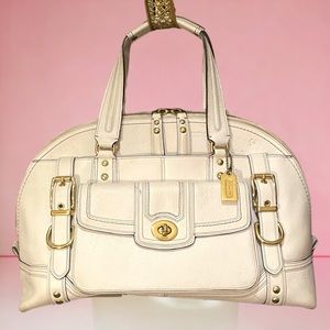 🎉🥳HOST PICK🥳🎉EUC VINTAGE Coach  limited Edition Hampton Miranda Satchel